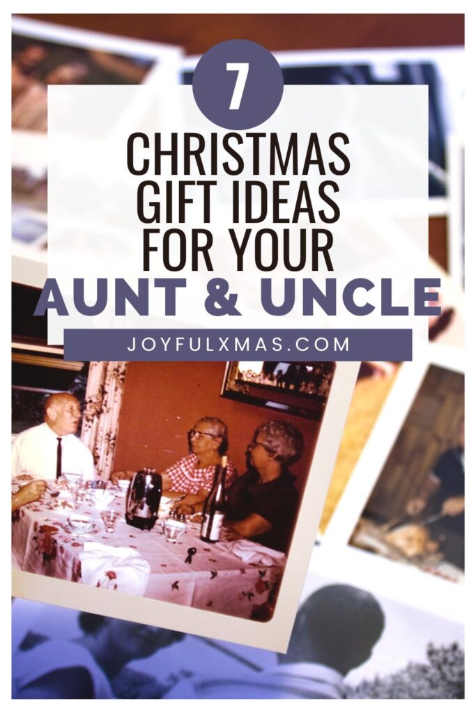 Christmas Gift Ideas for Aunt and Uncle