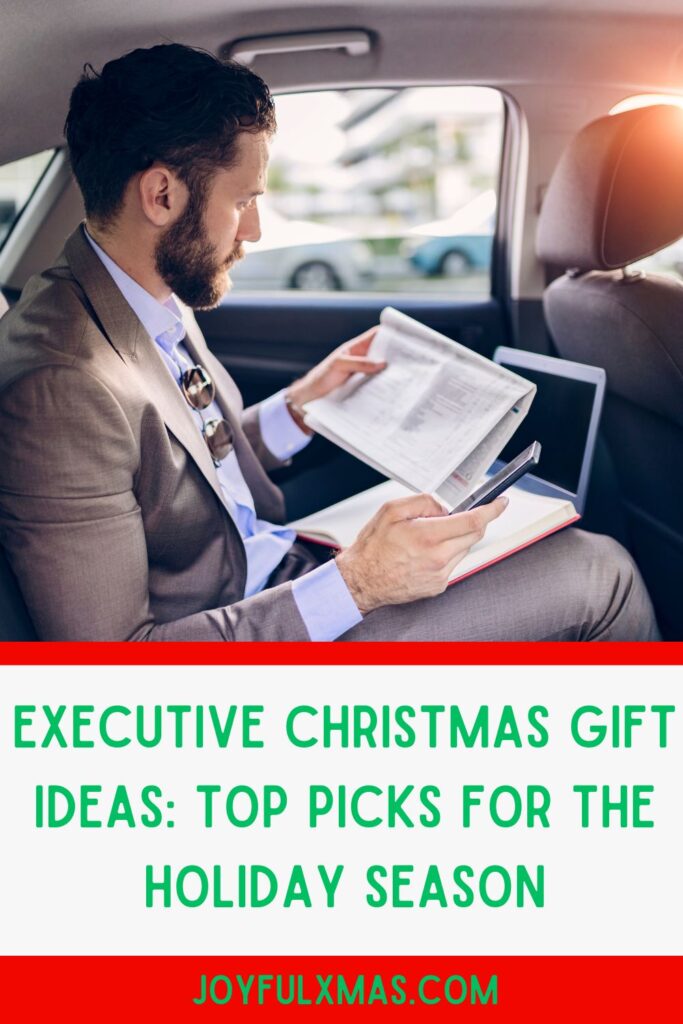 Executive Christmas Gift Ideas Cover Image