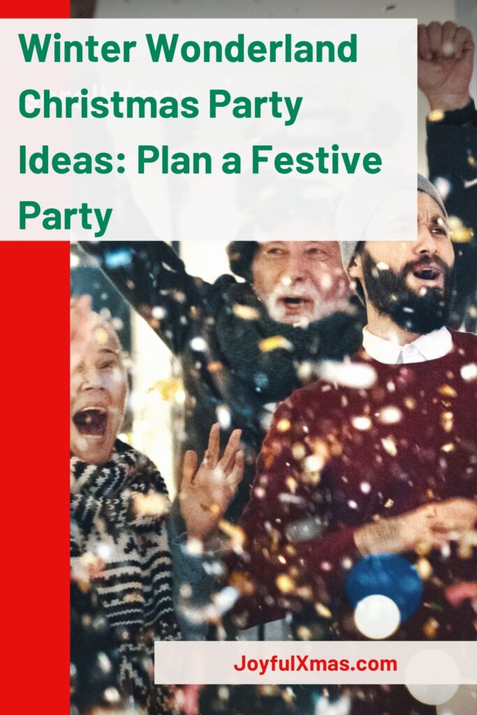 Winter Wonderland Christmas Party Ideas Cover Image
