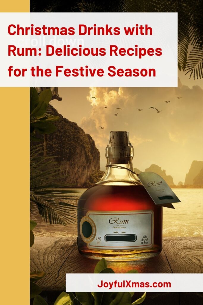 Christmas Drinks with Rum Cover Image